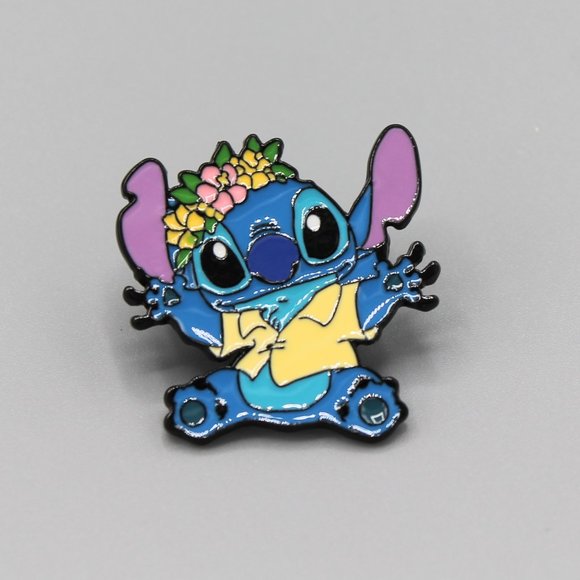 Lilo & Stitch alien blue koala pin brooch - Picture 3 of 5